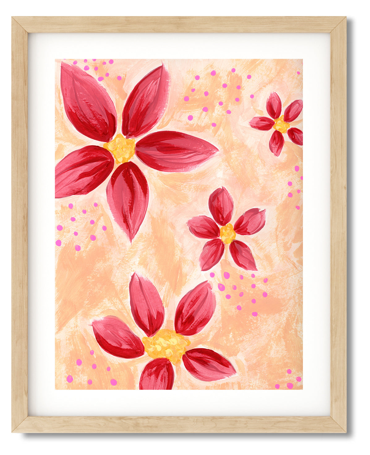 June Blooms Original Acrylic Painting