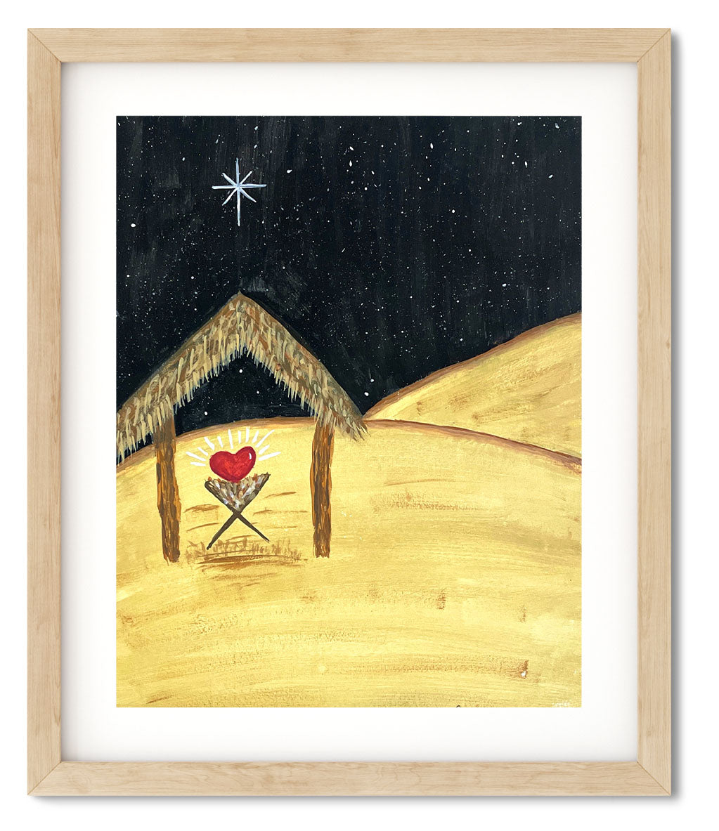 "Silent Night" Original Acrylic Painting