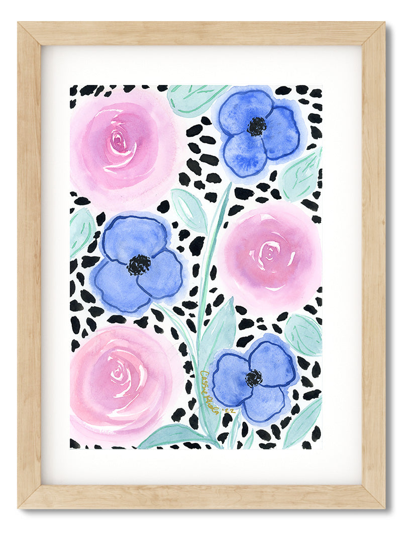 "Faded Rose" Original Watercolor Painting