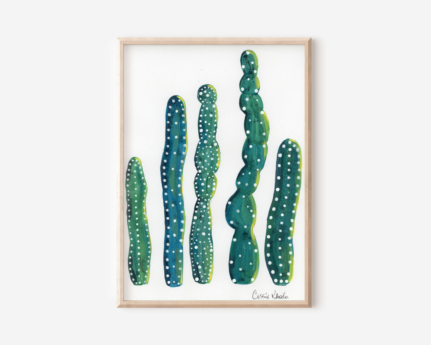 "Prickly Pairs" Original Acrylic Painting