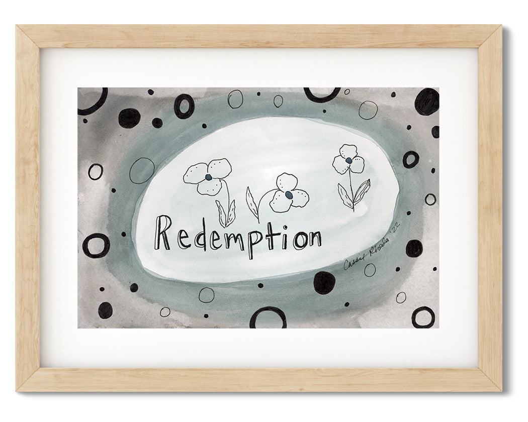 "Redemption" Original Watercolor Painting