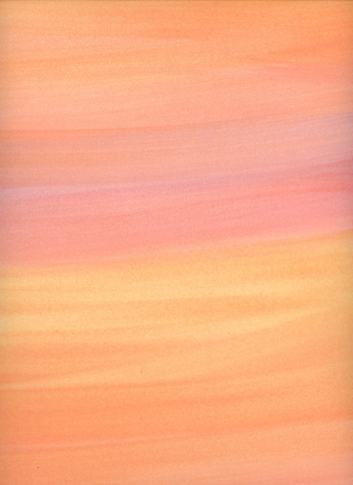 "Sherbert" Original Watercolor Painting