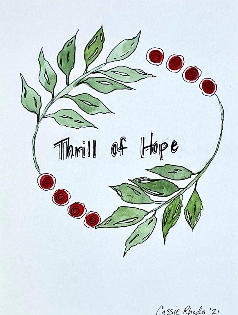 "Thrill of Hope" Original Watercolor Painting