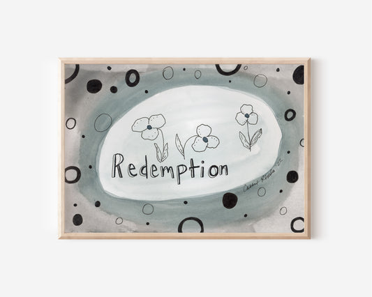 "Redemption" Original Watercolor Painting