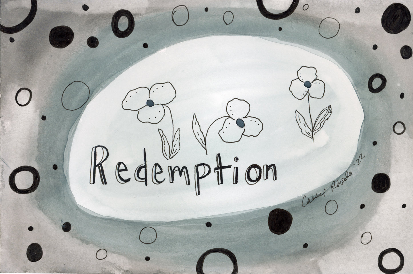 "Redemption" Original Watercolor Painting